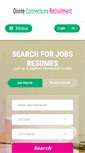 Mobile Screenshot of divineconnectionsrecruitment.com